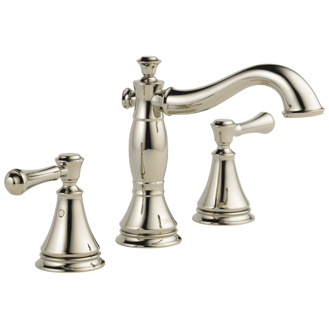 Delta Faucet CassidyE Two Handle Widespread Bathroom Faucet - Polished Nickel by Delta Faucet