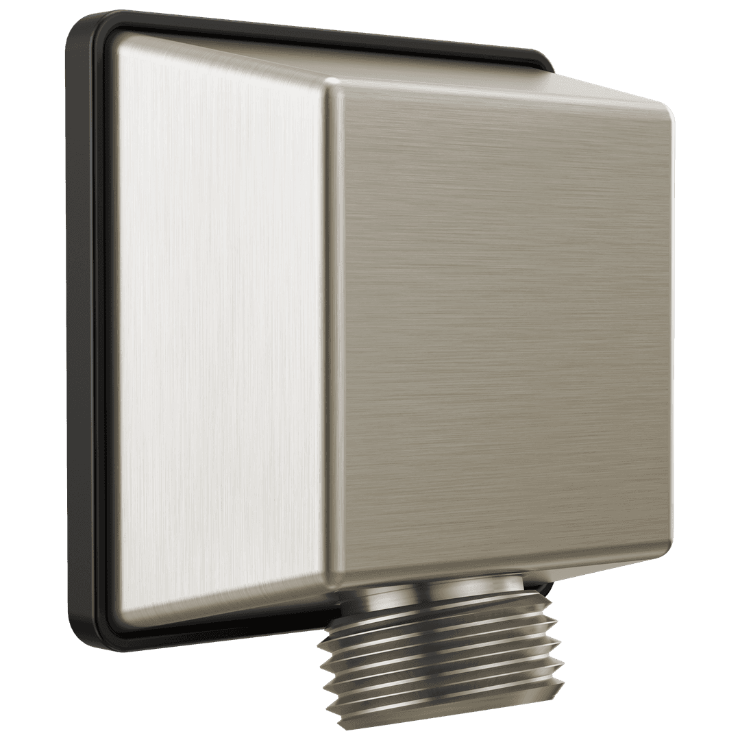 Delta Faucet Universal Showering Components Square Wall Elbow for Hand Shower - Lumicoat Stainless by Delta Faucet