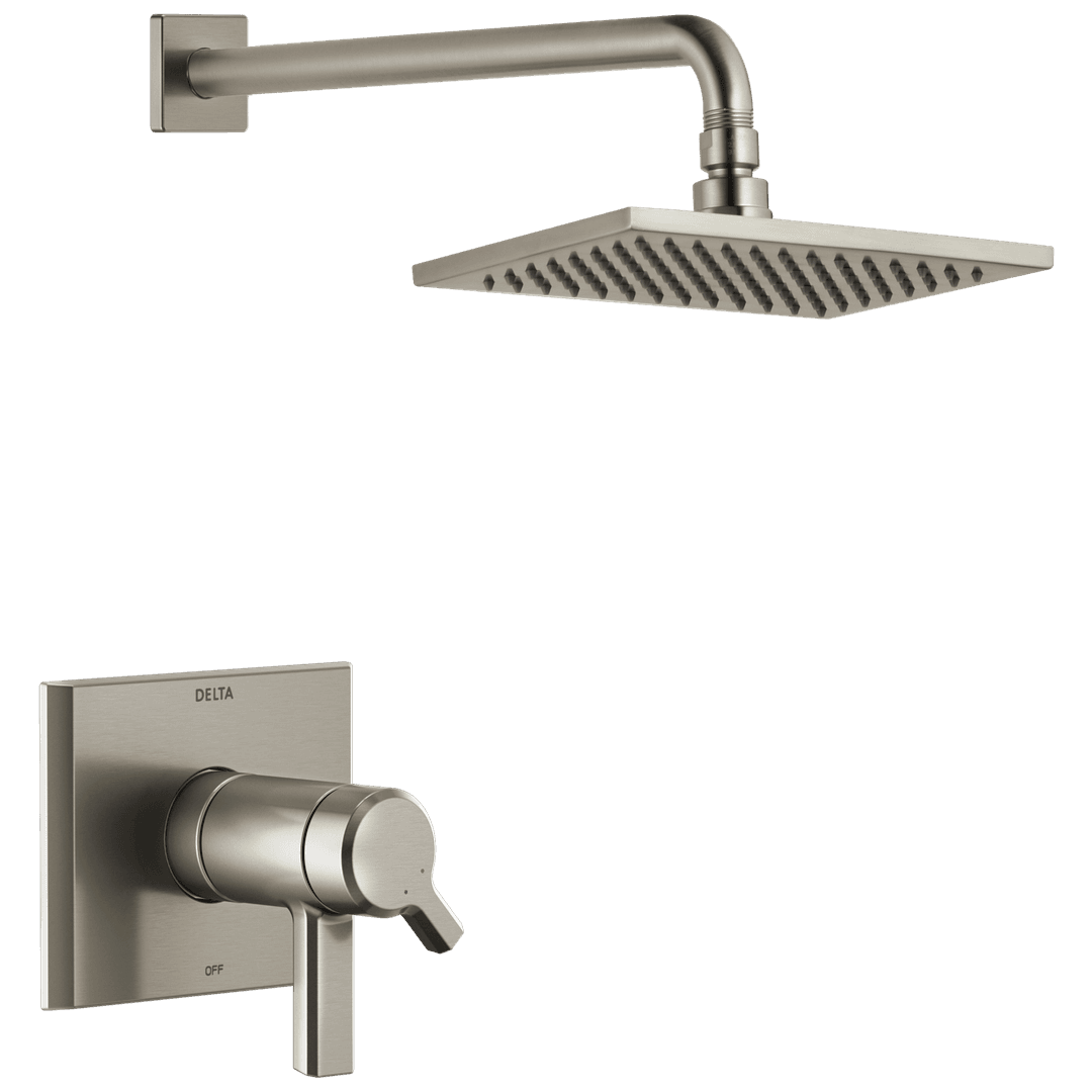 Delta Faucet Pivotale Tempassure 17T Series H2okineticshower Trim - Lumicoat Stainless by Delta Faucet