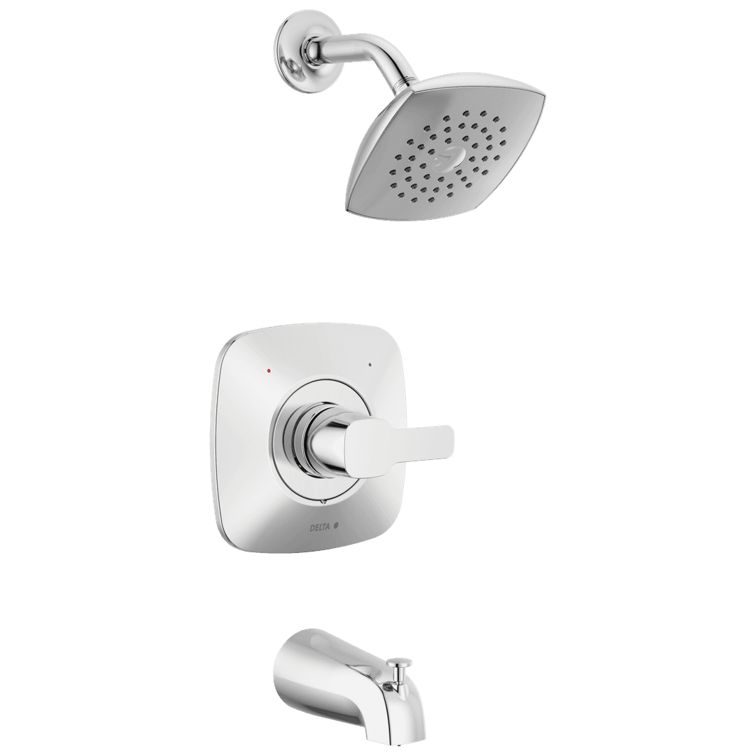 ModernE Monitor 14 Series Tub & Shower Trim - Chrome by Delta Faucet