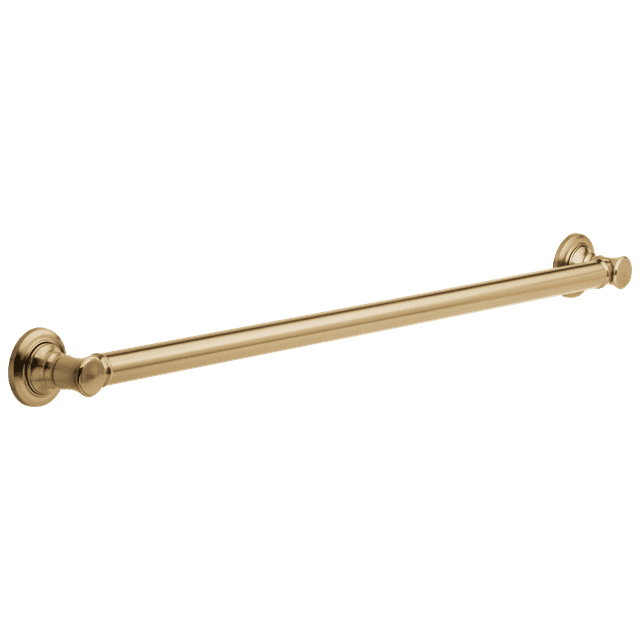 BathSafety 36'' Traditional Decorative ADA Grab Bar - Champagne Bronze