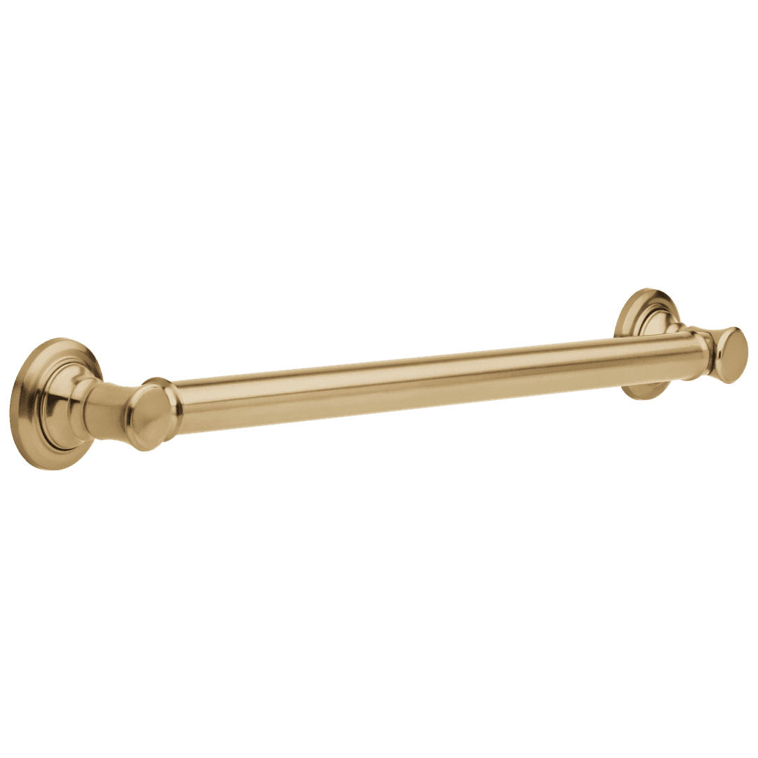 BathSafety 24'' Traditional Decorative ADA Grab Bar - Champagne Bronze by Delta Faucet