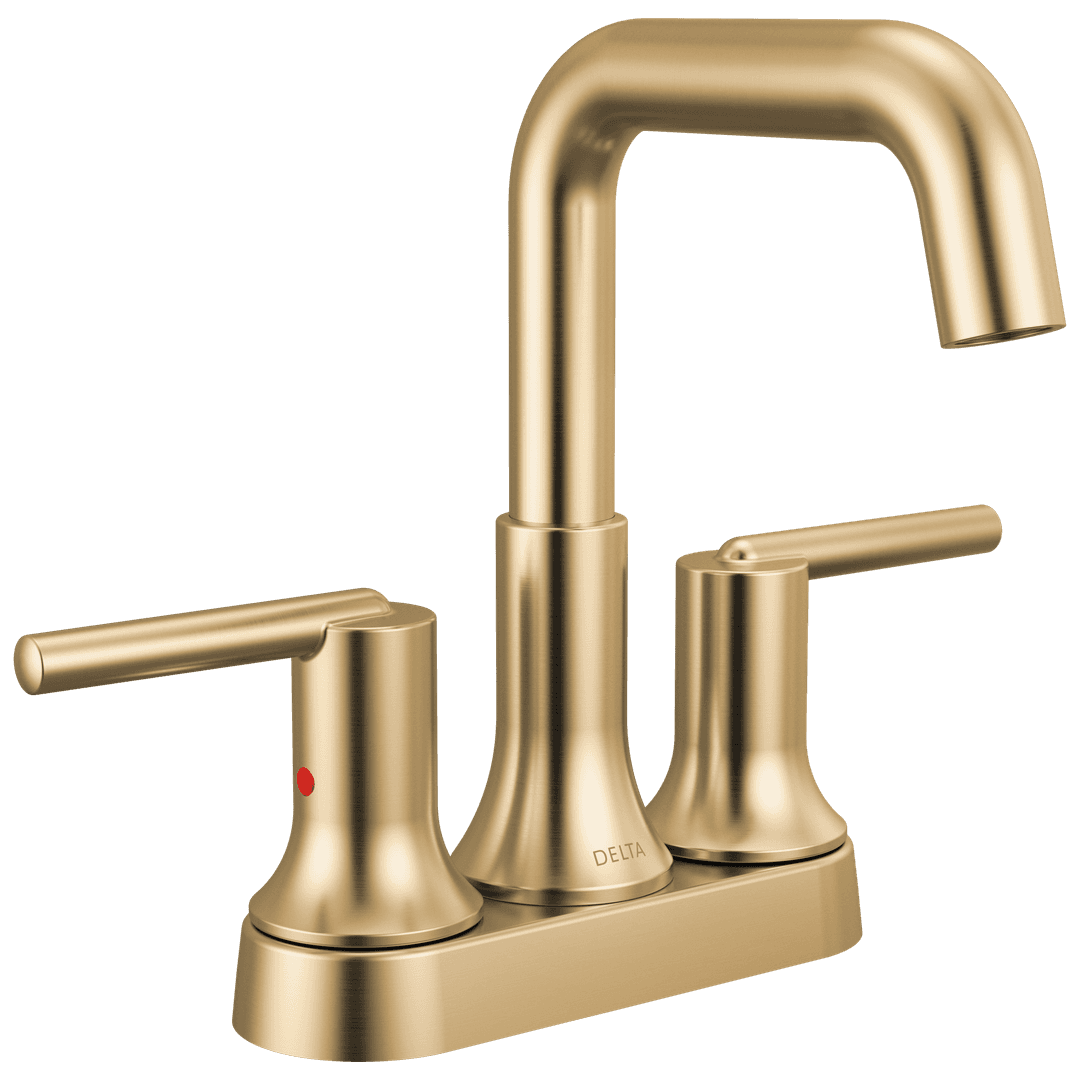 Delta Faucet Trinsic Centerset Bathroom Faucet - Champagne Bronze by Delta Faucet