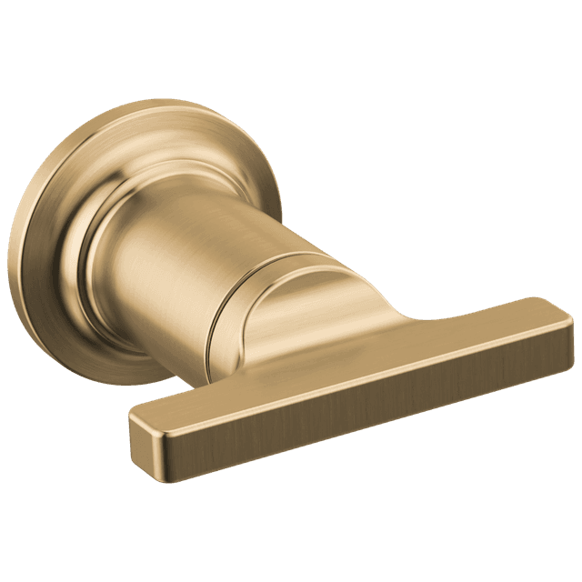 Delta Faucet Tetrae Wall Mount Tub Filler Handle - T-lever - Lumicoat Champagne - Bronze