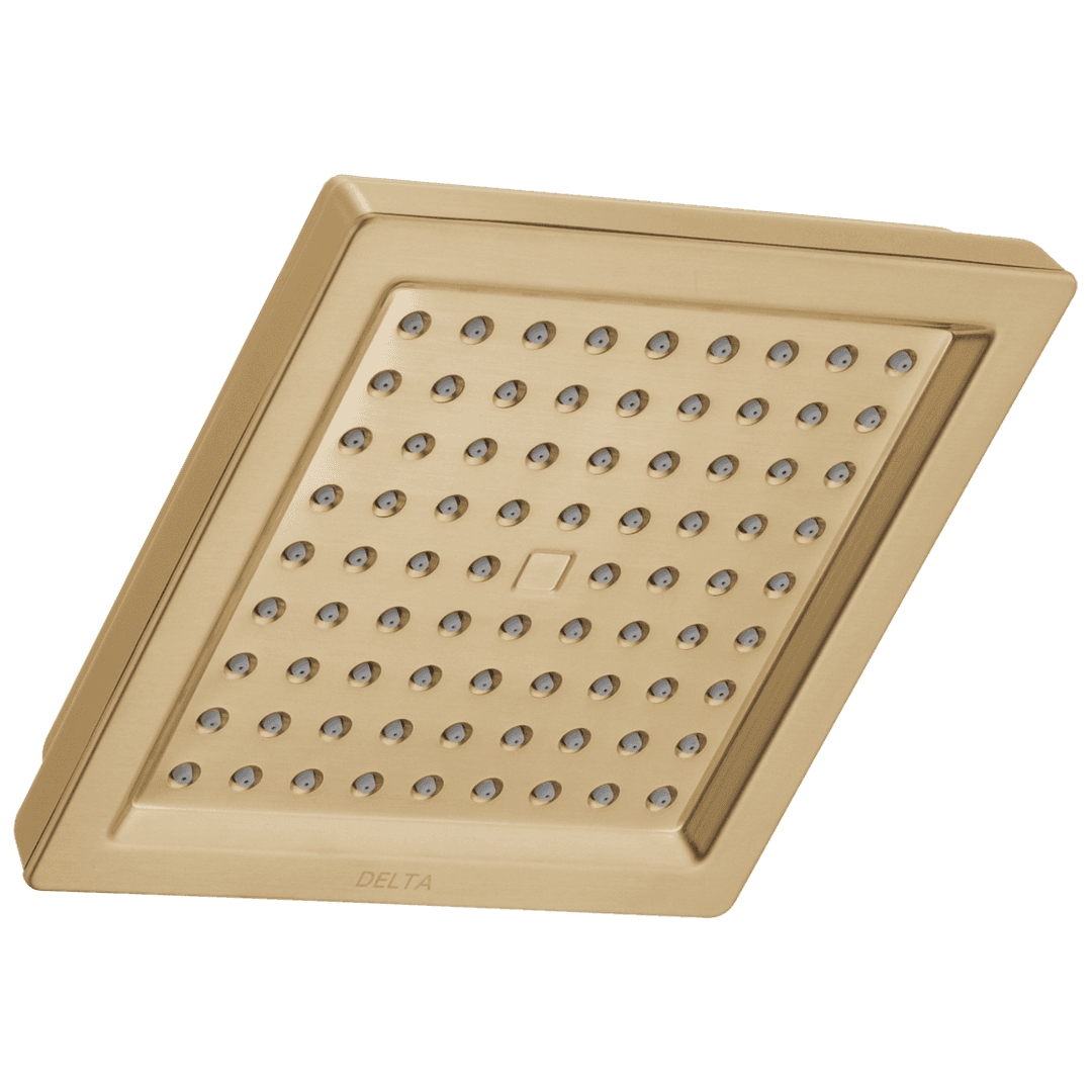 Delta Faucet Universal Showering Components Single-Setting Raincan Shower Head - Champagne Bronze by Delta Faucet