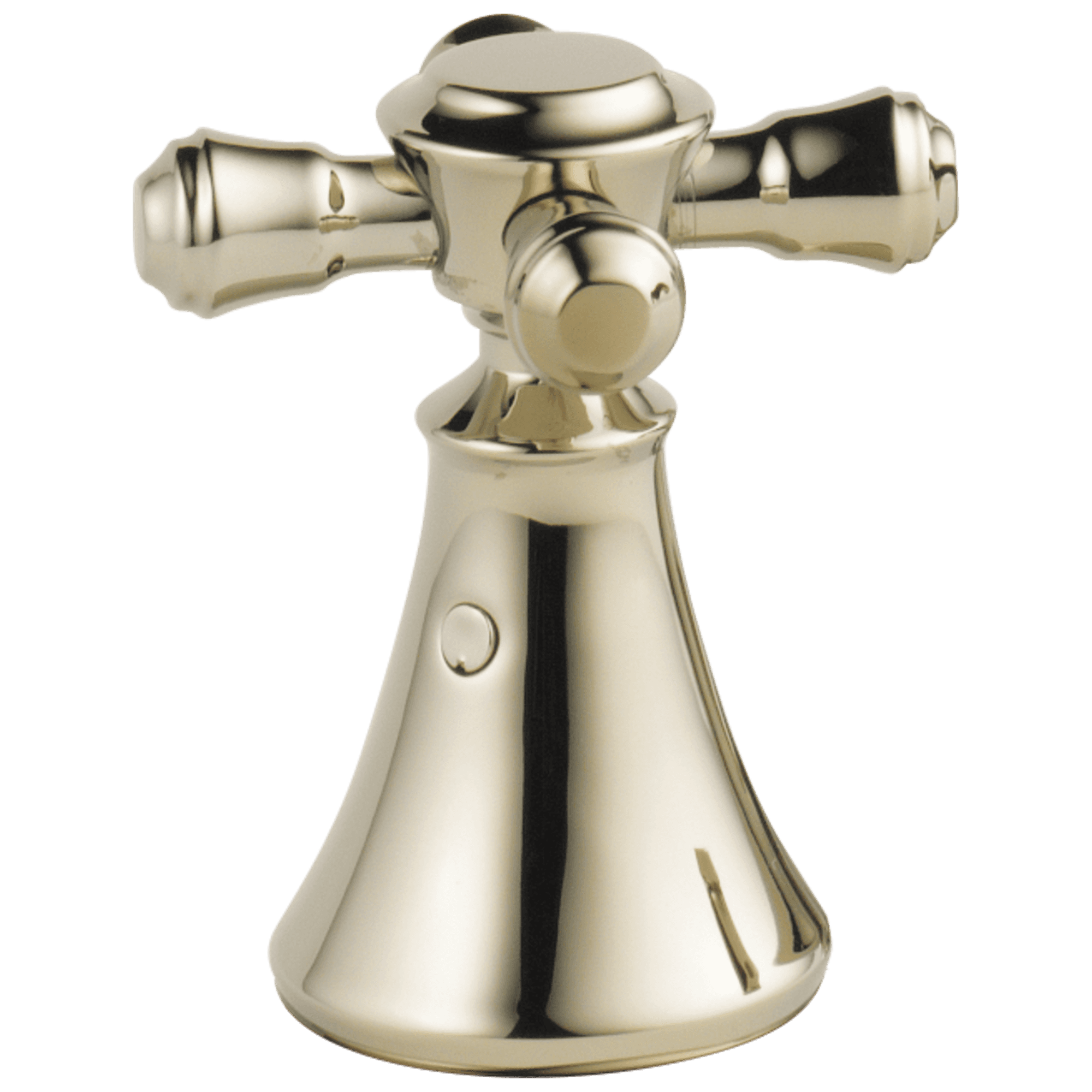 Delta Faucet CassidyE Metal Cross Handle Set - Deck Mount Bathroom & Bidet - Polished Nickel by Delta Faucet
