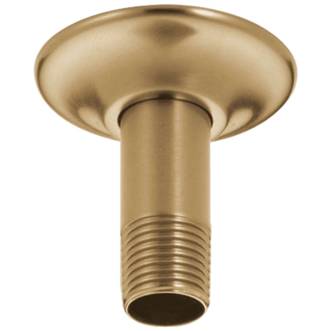 Delta Faucet Universal Showering Components Ceiling Mount Shower Arm & Flange - Champagne Bronze by Delta Faucet