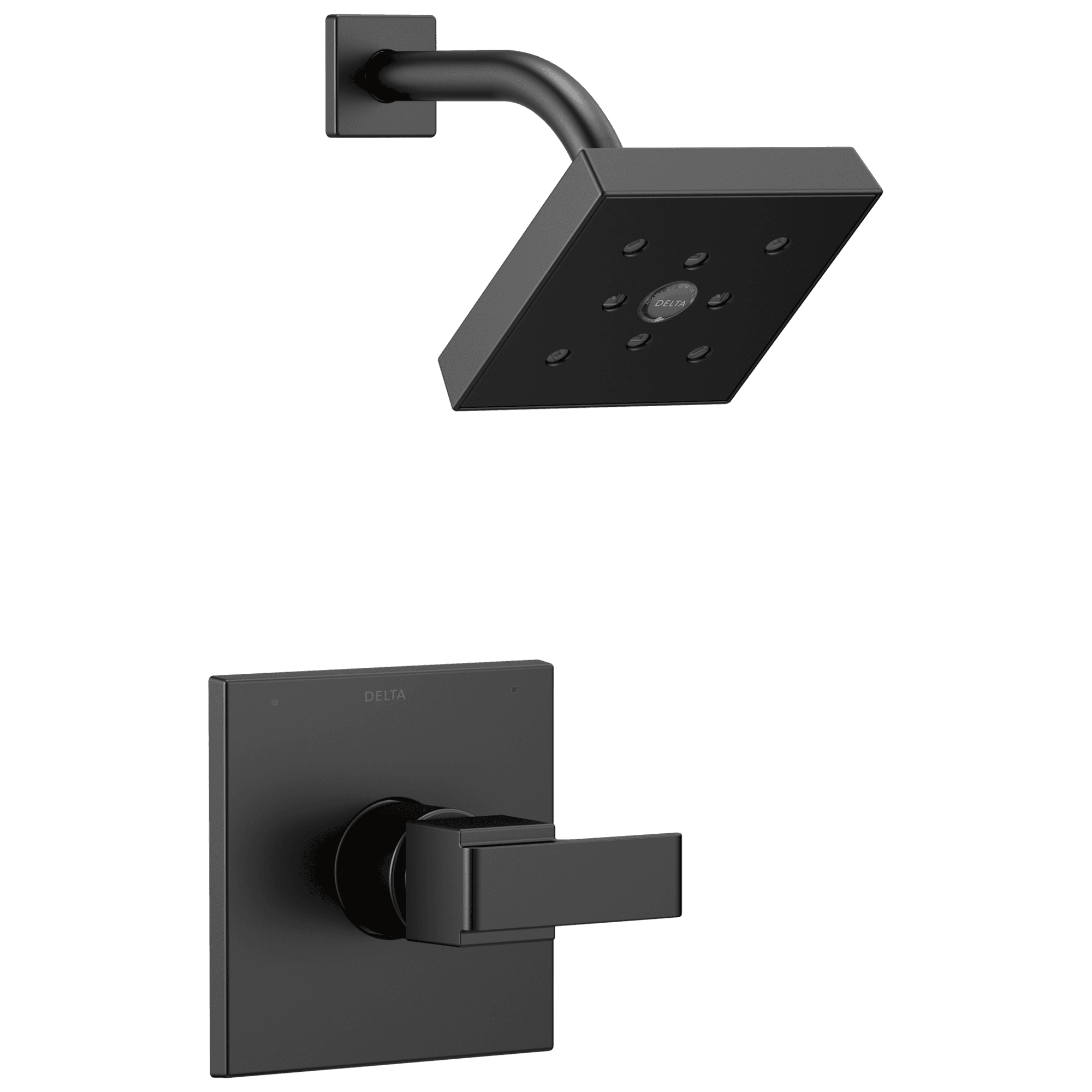 Delta Faucet Ara Monitor 14 Series H2OKineticShower Trim - Matte Black by Delta Faucet