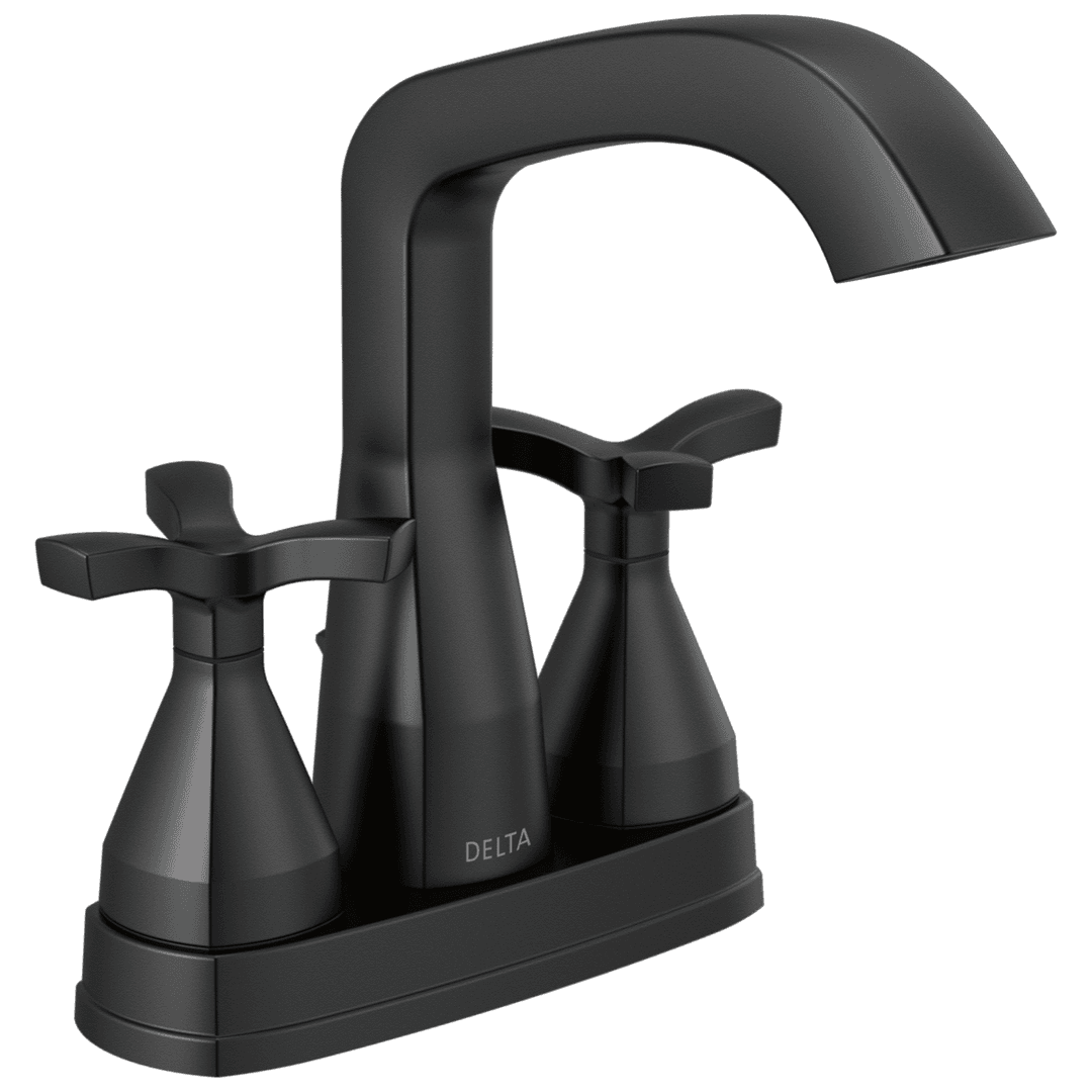 Delta Faucet Stryke Centerset Faucet - Matte Black by Delta Faucet
