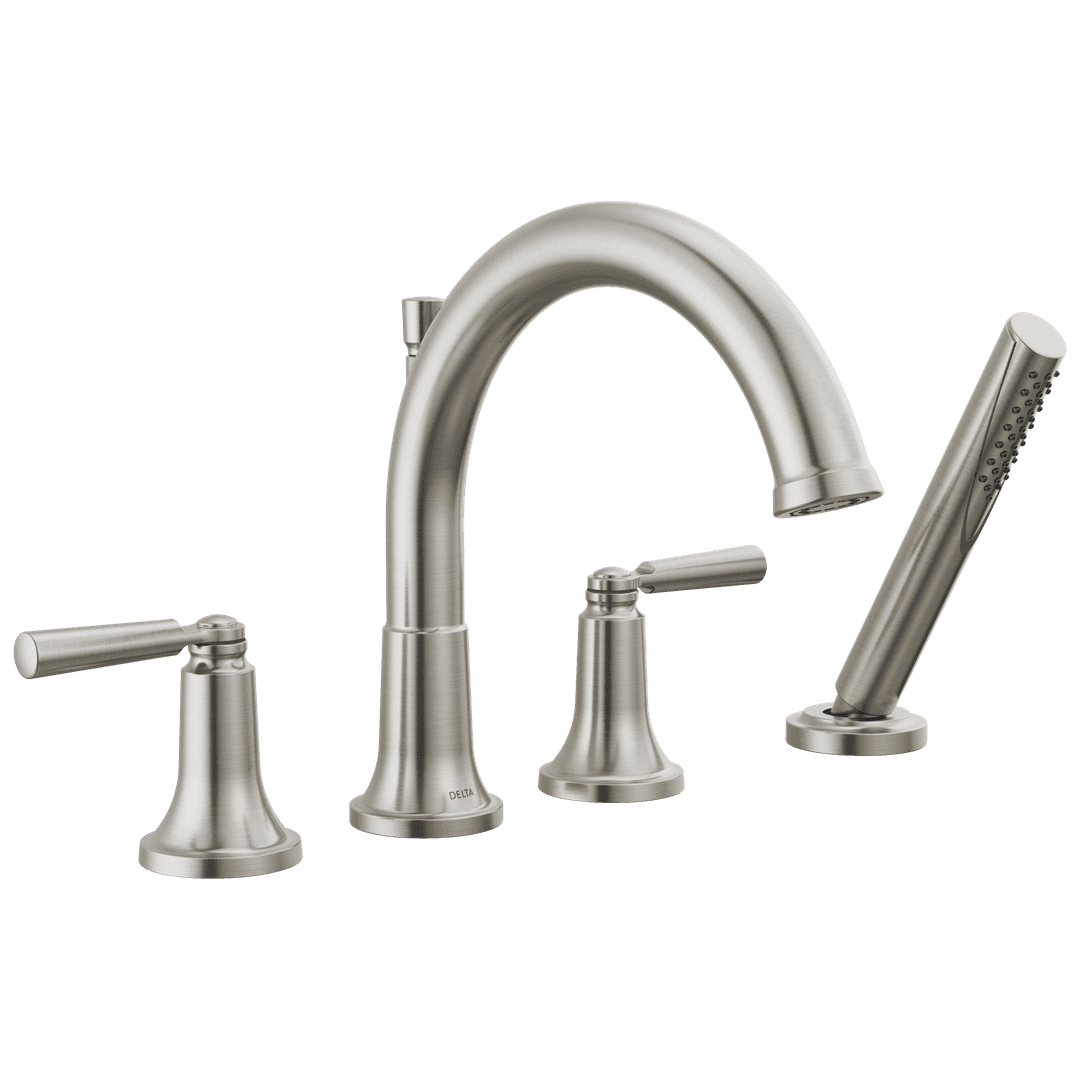 Delta Faucet Saylore Roman Tub Trim With Hand Shower - - Stainless by Delta Faucet