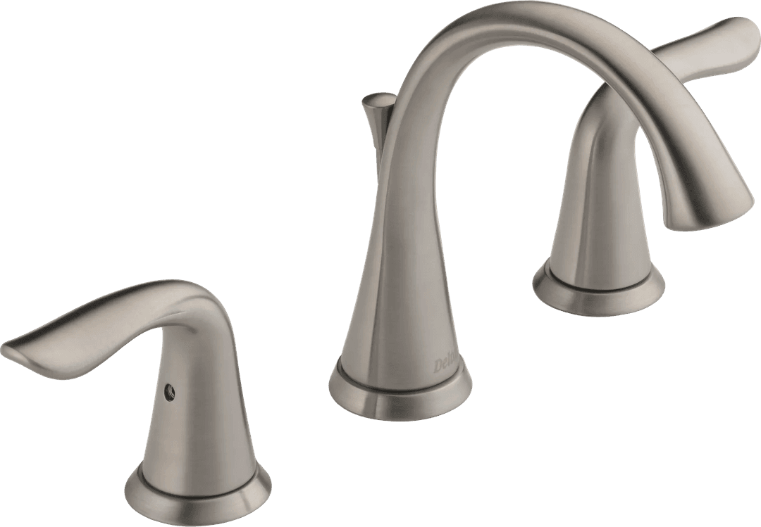 Delta Faucet Lahara Two Handle Widespread Bathroom Faucet - Stainless by Delta Faucet