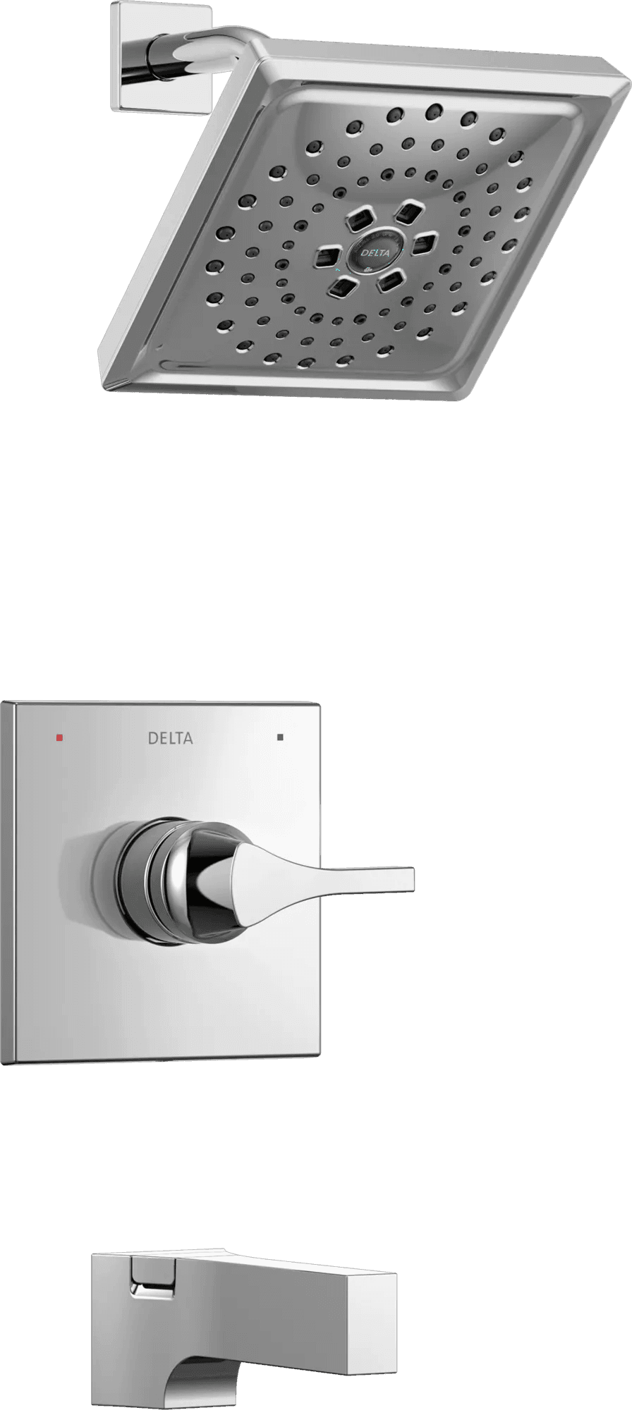 Delta Faucet Zura Monitor 14 Series H2OKineticTub & Shower Trim - Chrome by Delta Faucet