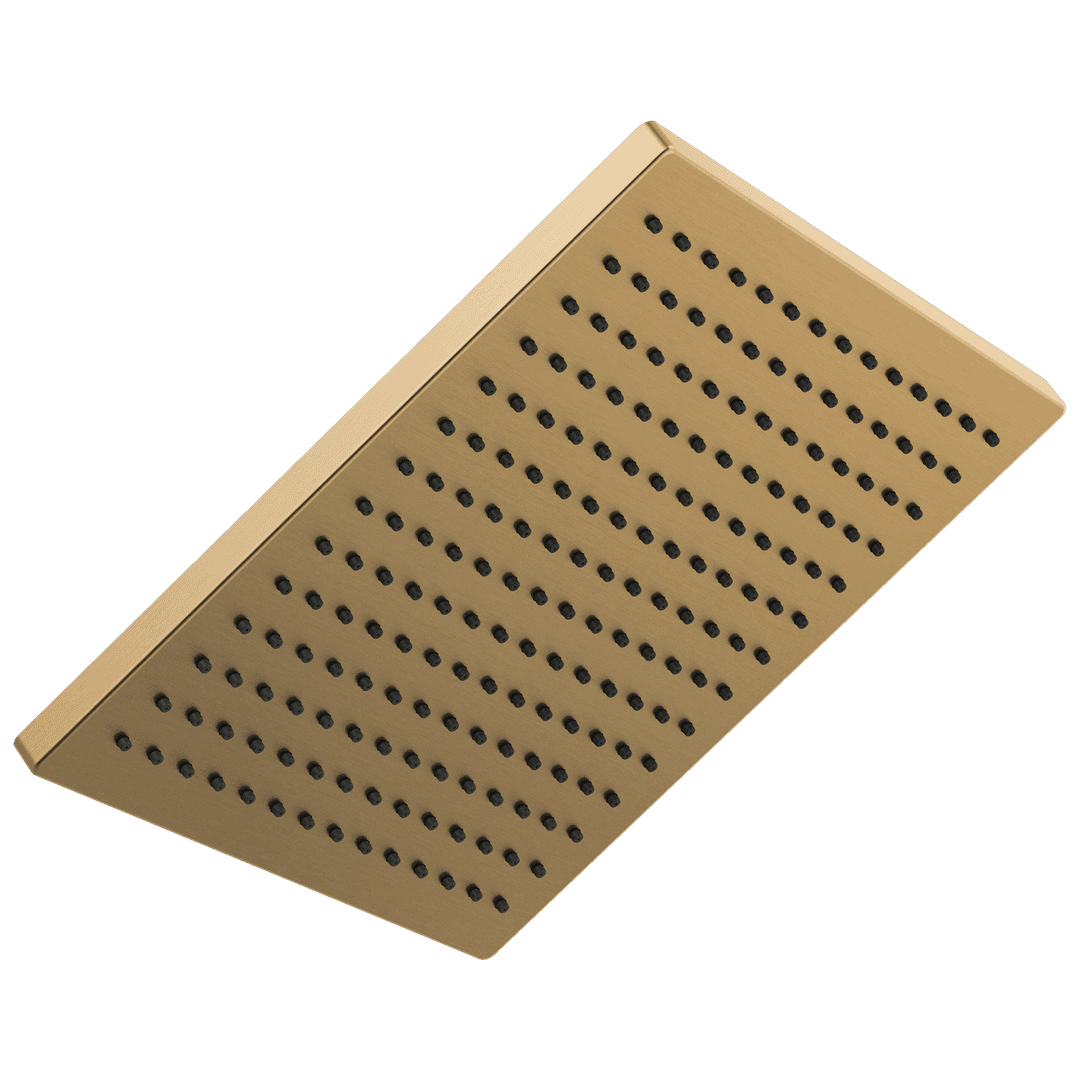 Delta Faucet Universal Showering Components Single-Setting Metal Raincan Shower Head - Lumicoat Champagne Bronze by Delta Faucet