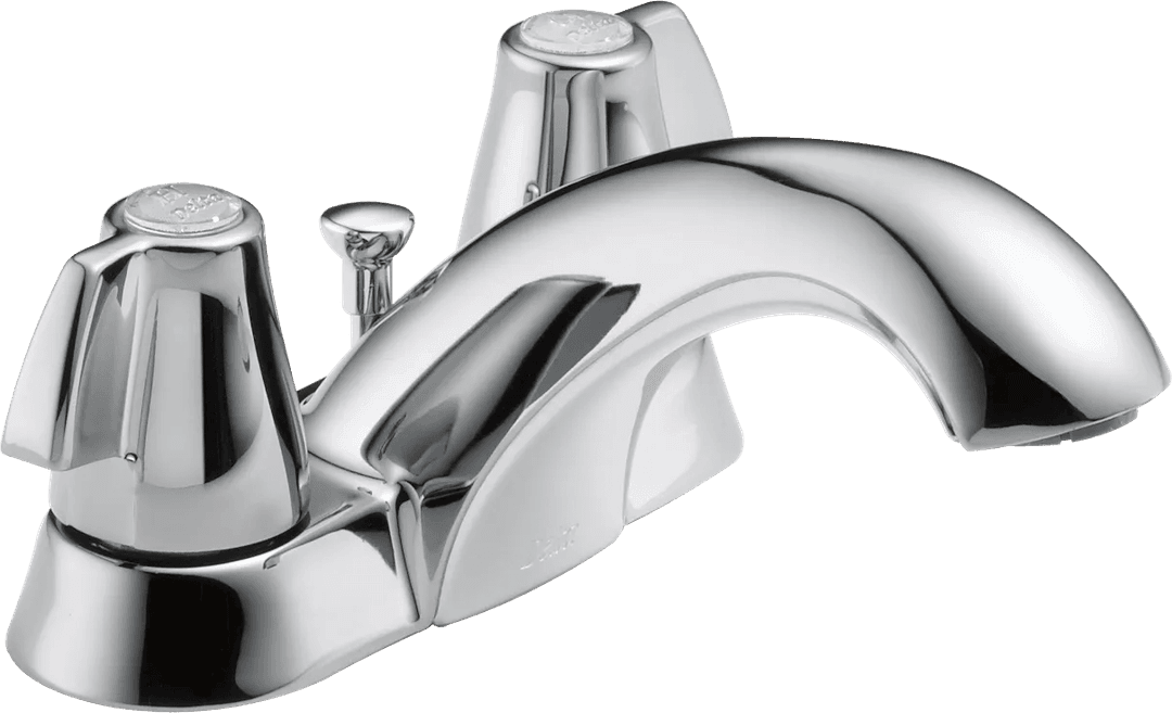 Delta Faucet Classic Two Handle Centerset Bathroom Faucet - Chrome by Delta Faucet