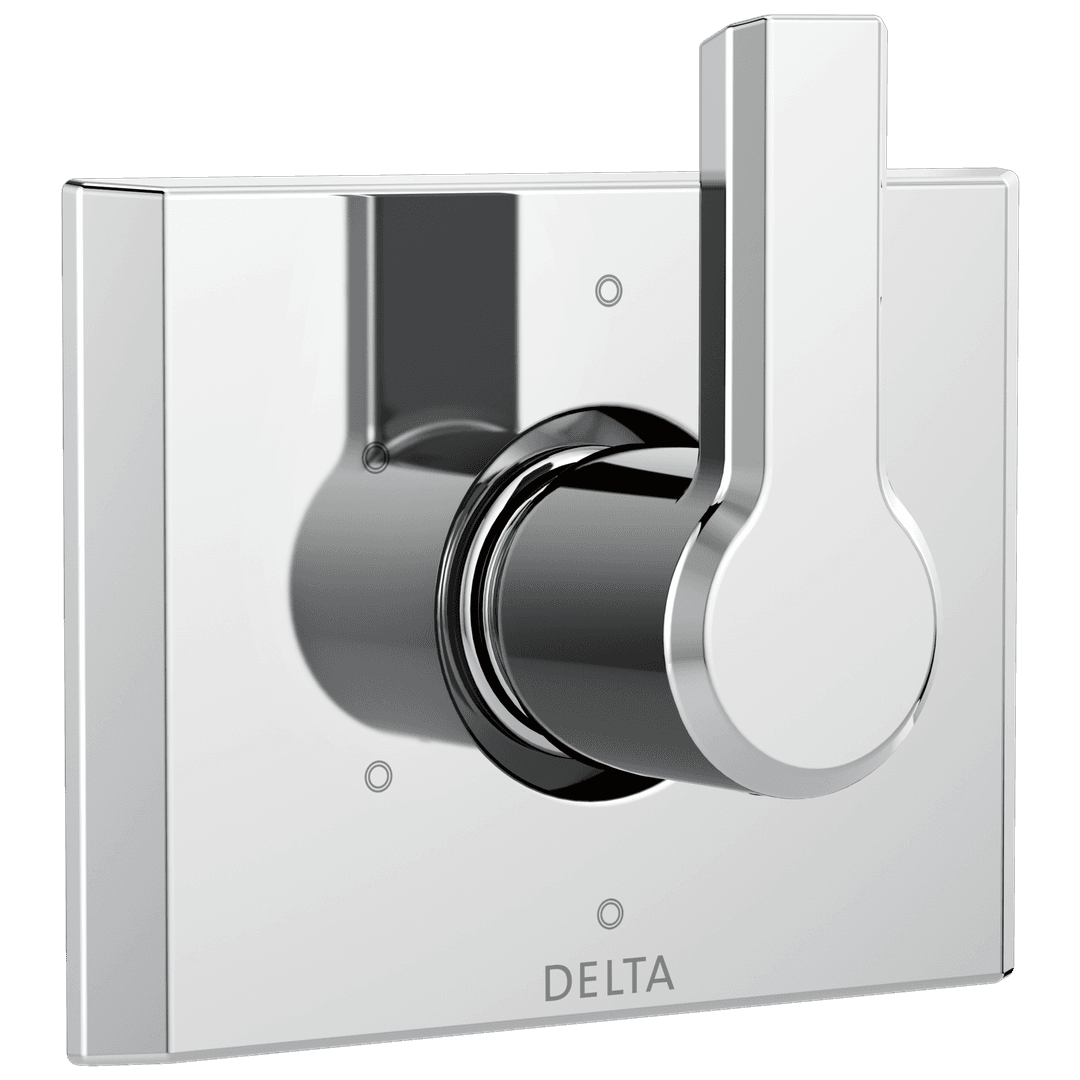 Delta Faucet Pivotale 6-setting 3-port Diverter Trim - Lumicoat - Chrome by Delta Faucet