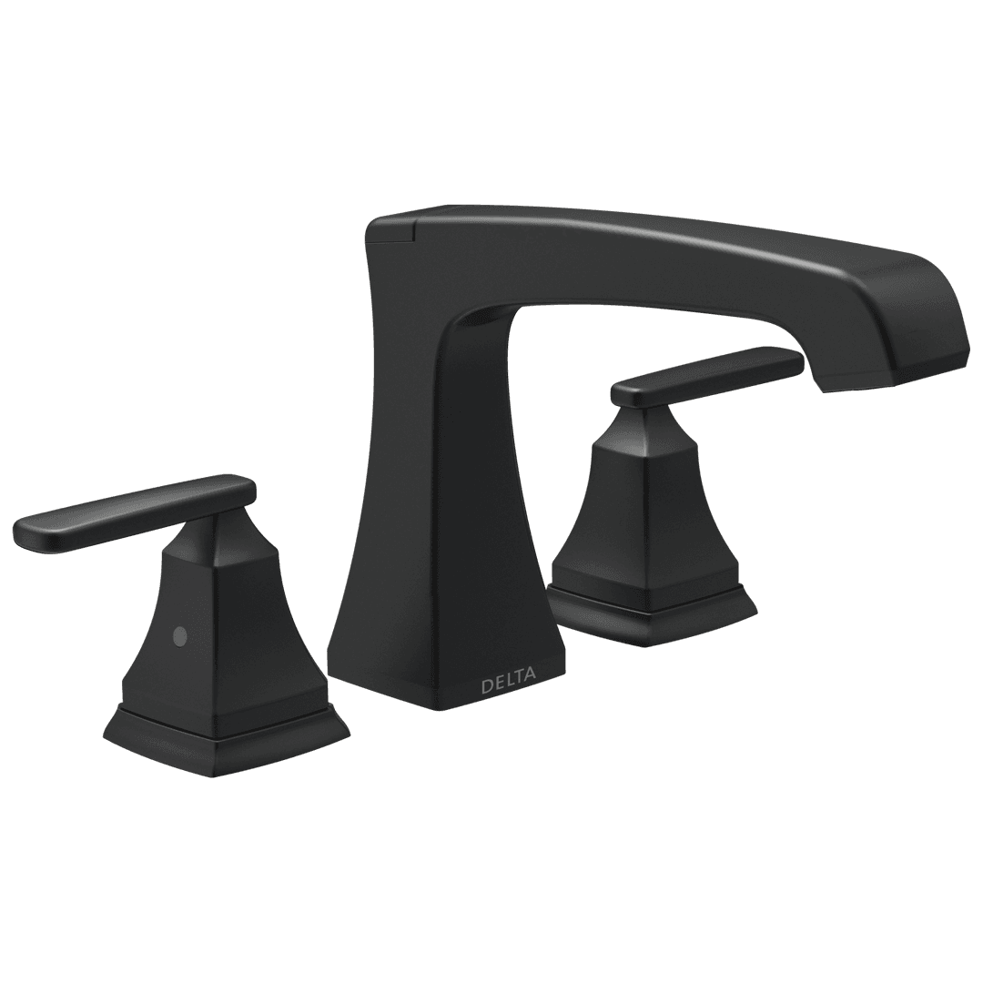 Ashlyn Roman Tub Trim - Matte Black by Delta Faucet