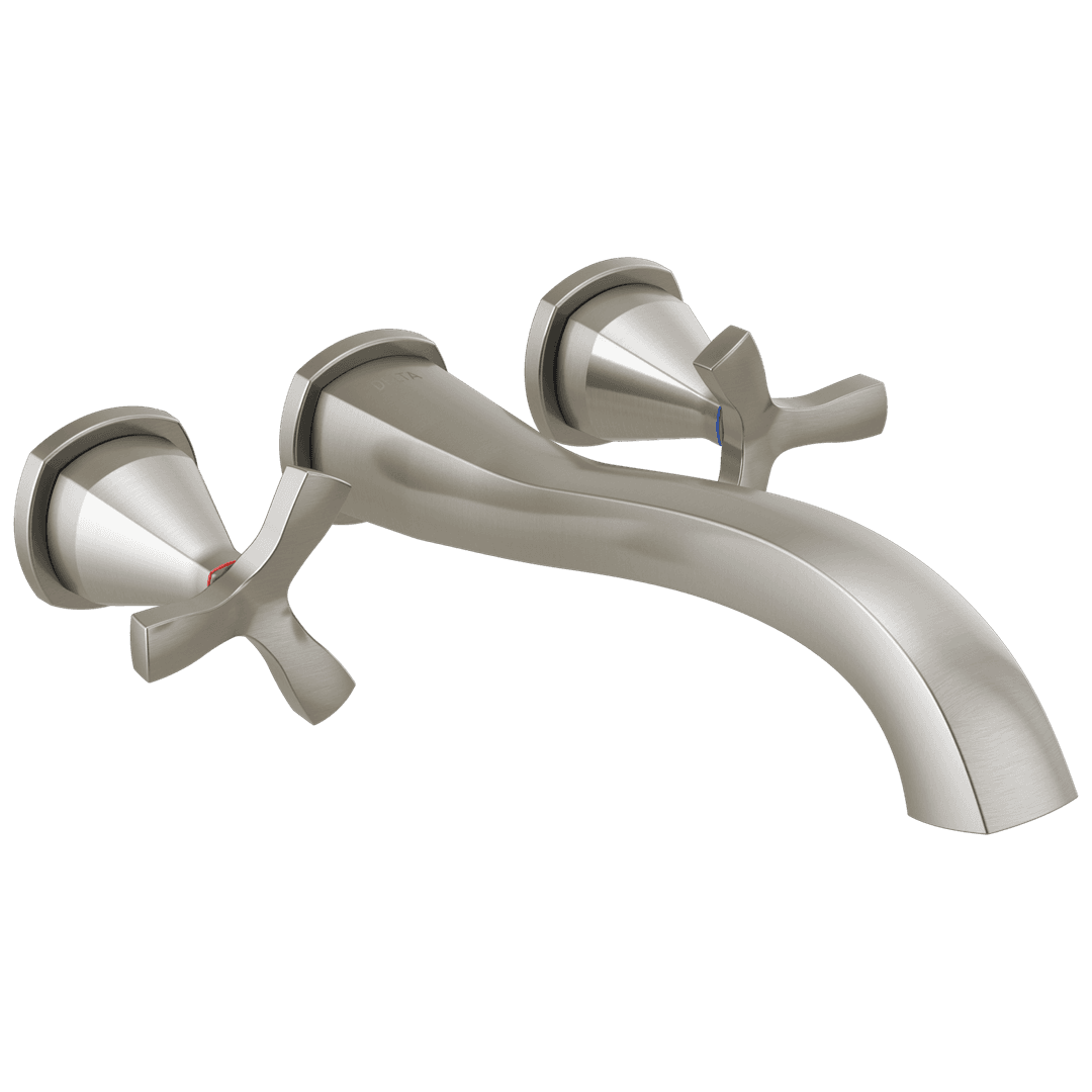 Delta Faucet Stryke Wall Mounted Tub Filler - Lumicoat Stainless by Delta Faucet