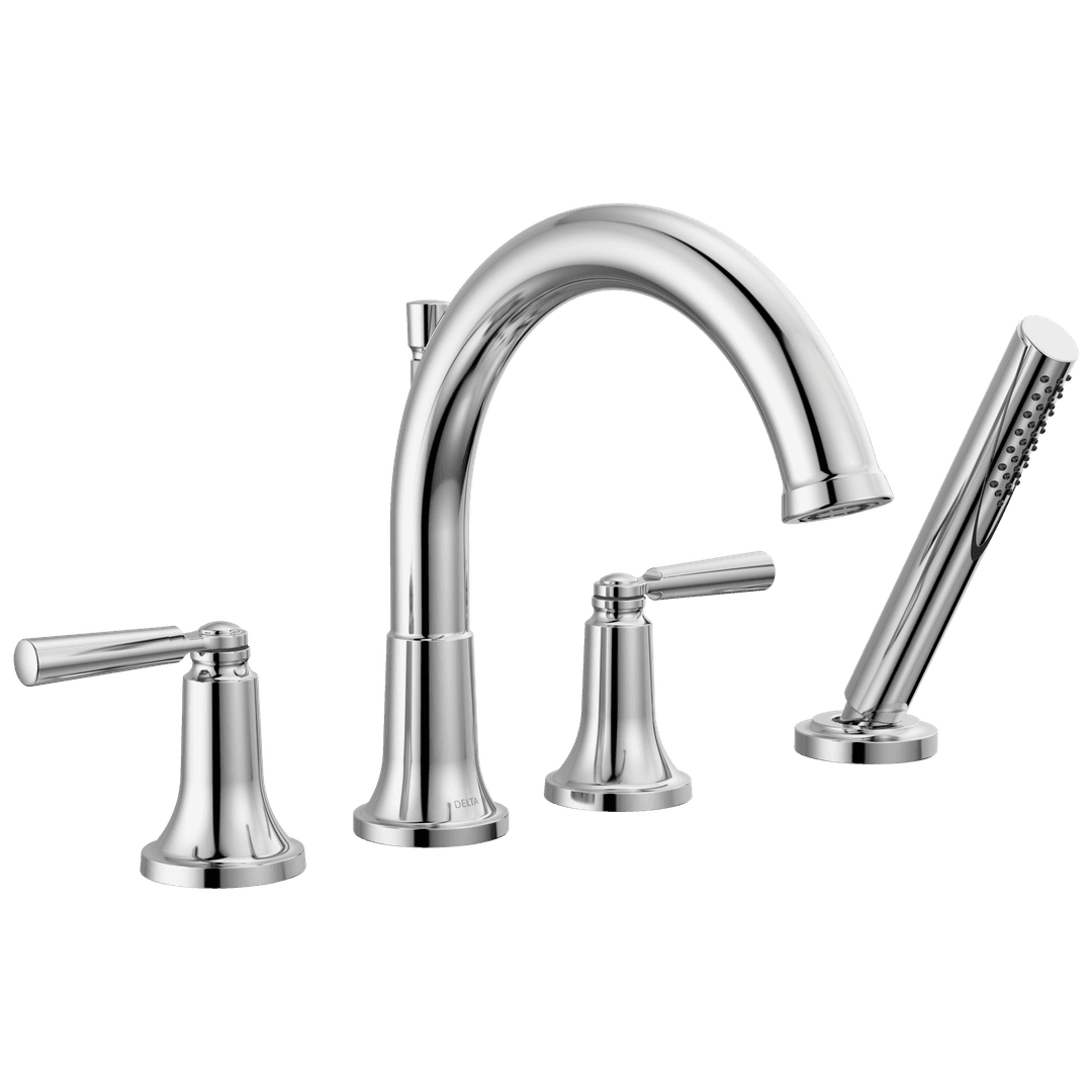 Delta Faucet Saylore Roman Tub Trim With Hand Shower - - Chrome by Delta Faucet