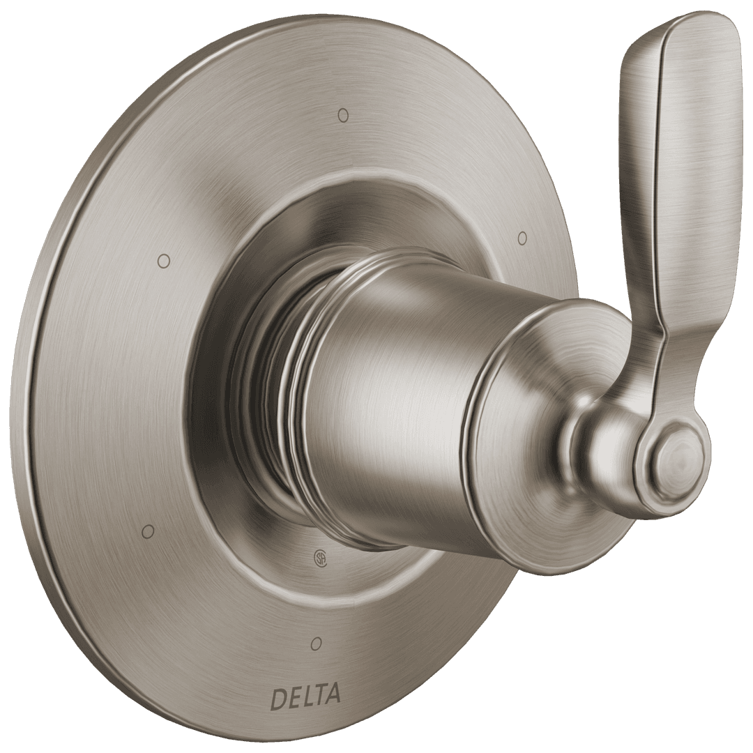 Delta Faucet Woodhurst 6-Setting 3-Port Diverter Trim - Stainless by Delta Faucet
