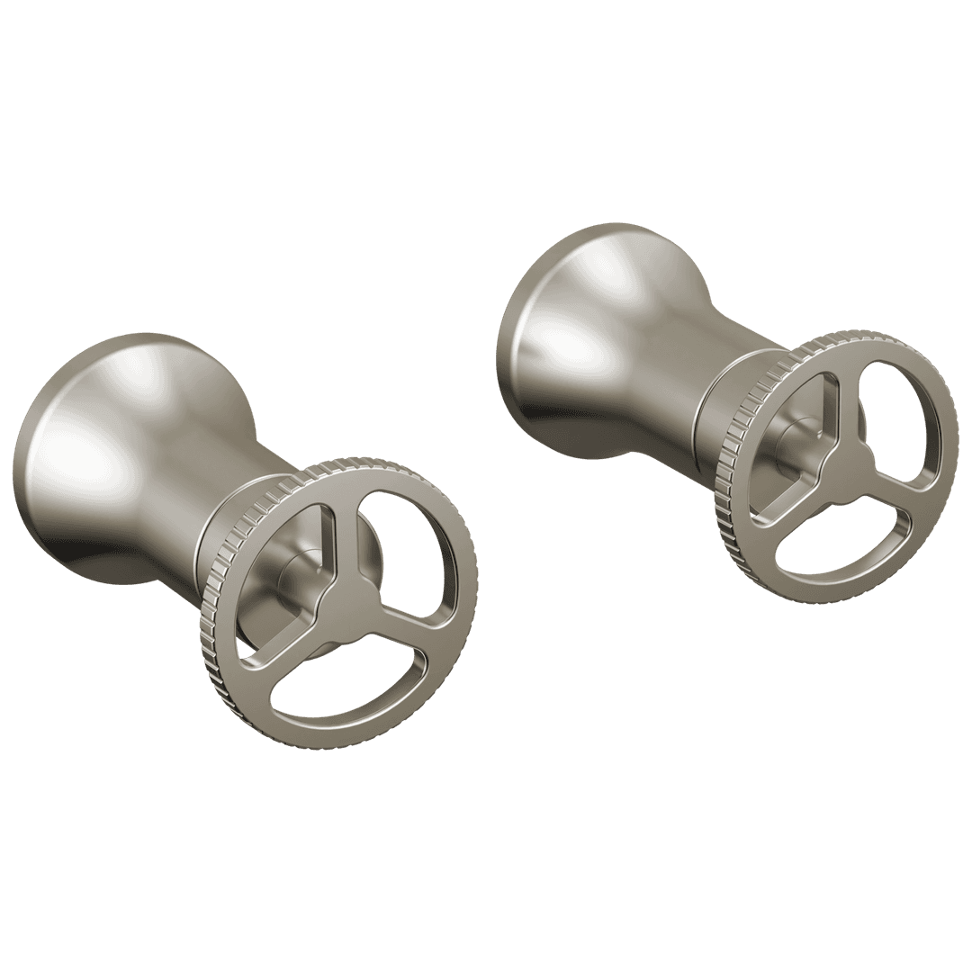 Delta Faucet Trinsic Wheel Handle - Wall Mount Lav - Stainless by Delta Faucet