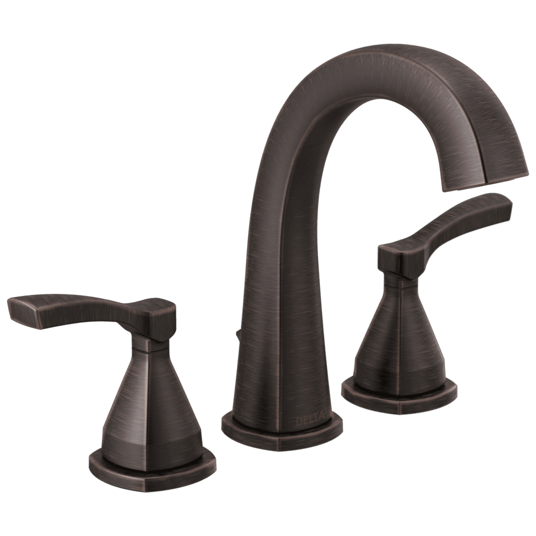 Delta Faucet Stryke Widespread Faucet - Venetian - Bronze by Delta Faucet