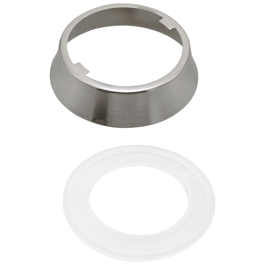 Delta Faucet Signature Pullouts Escutcheon & Gasket - Pull-out - Stainless by Delta Faucet