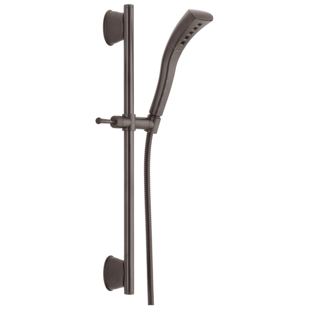 Delta Faucet Universal Showering Components H2OKineticSingle-Setting Slide Bar Hand Shower - Venetian Bronze by Delta Faucet