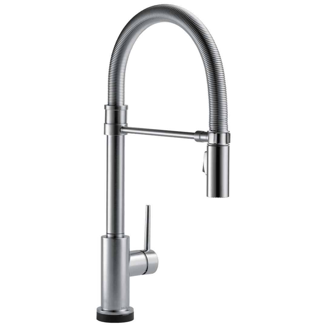 Delta Faucet Trinsic Touch2O Kitchen Faucet with Touchless Technology - Arctic Stainless by Delta Faucet