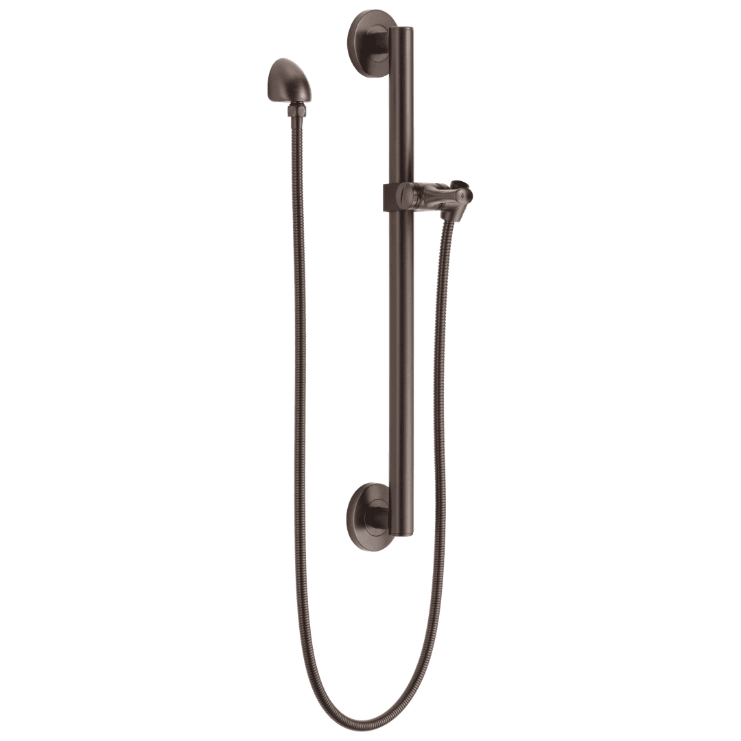 Delta Faucet Universal Showering Components Adjustable Slide Bar / Grab Bar Assembly with Elbow - Venetian Bronze by Delta Faucet