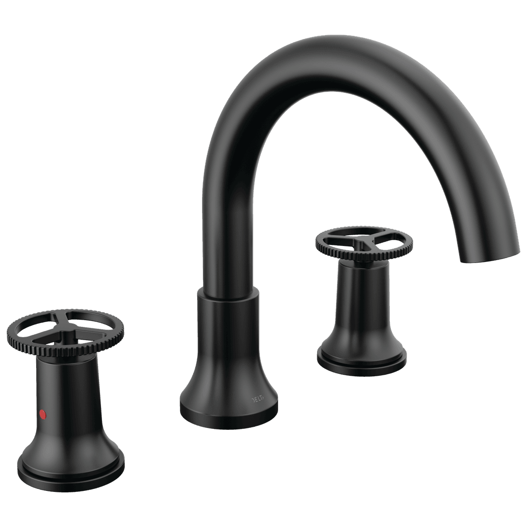 Delta Faucet Trinsic Roman Tub Faucet Trim - Matte Black by Delta Faucet