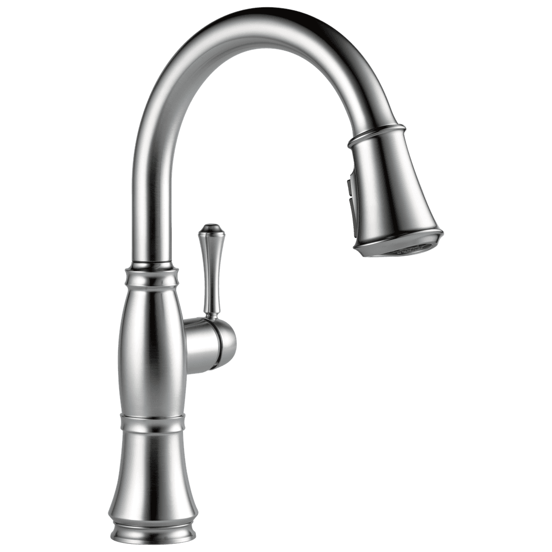 Delta Faucet CassidyE | Single handle - Lumicoat Arctic Stainless by Delta Faucet