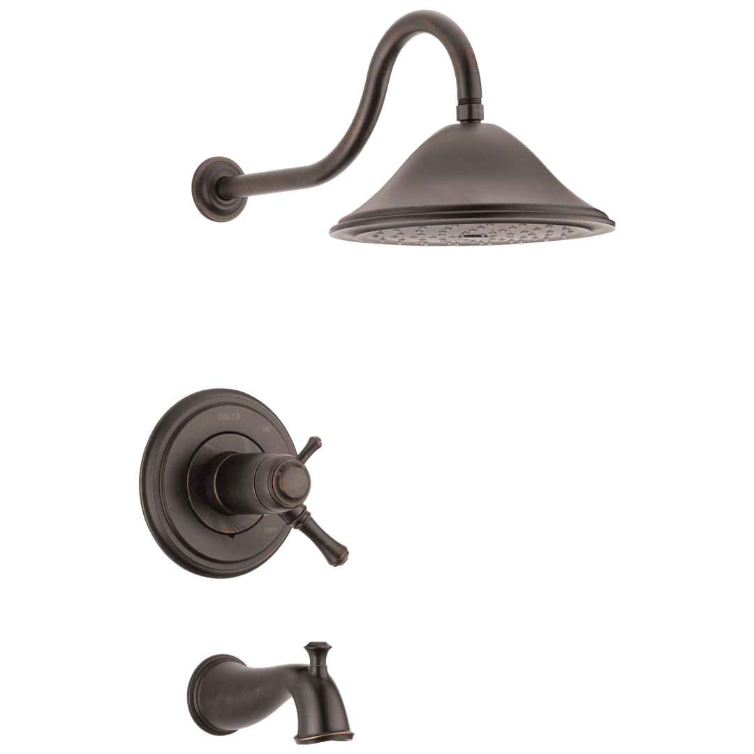 Delta Faucet CassidyE TempAssure 17T Series Tub & Shower Trim - Venetian Bronze by Delta Faucet