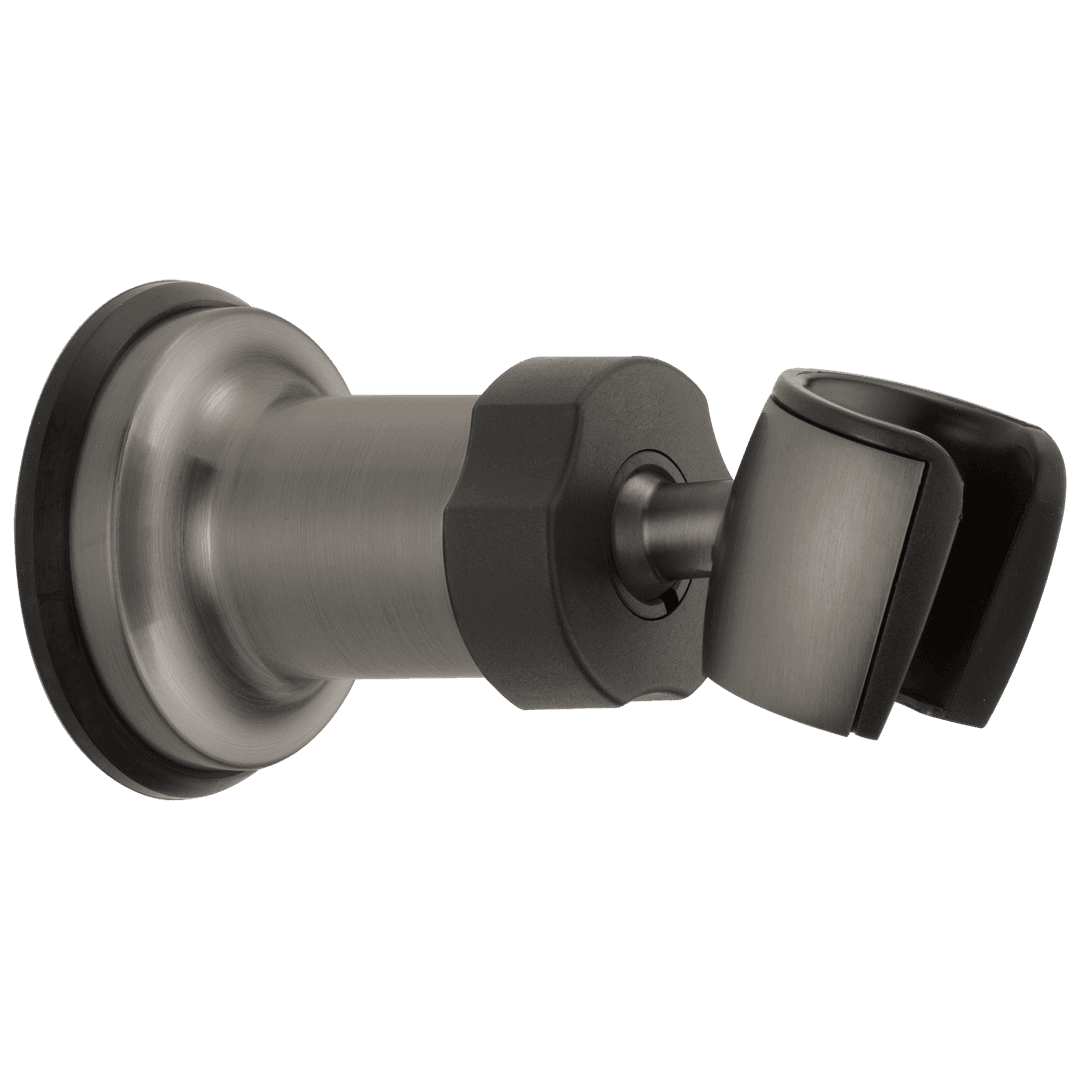 Delta Faucet Universal Showering Components Adjustable Wall Mount for Hand Shower - Black Stainless by Delta Faucet