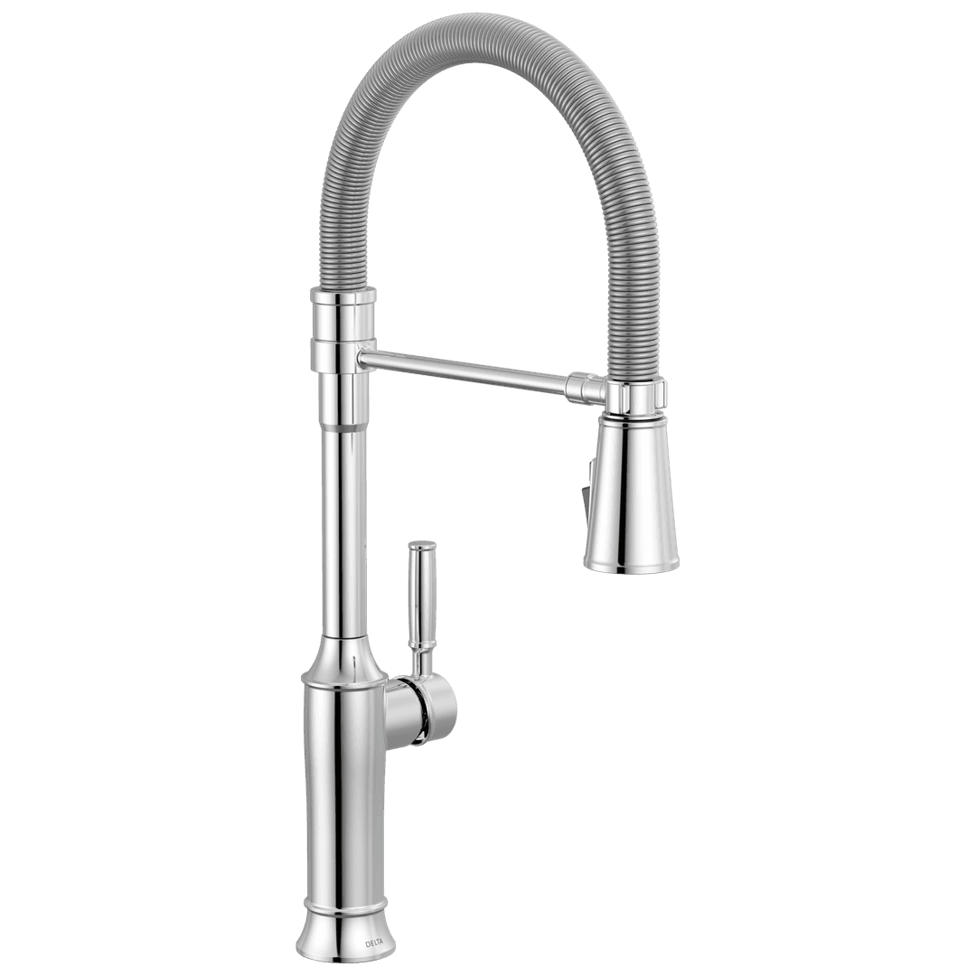 Delta Faucet RenaldiE: | Single-handle | Pull-down - Lumicoat Chrome by Delta Faucet