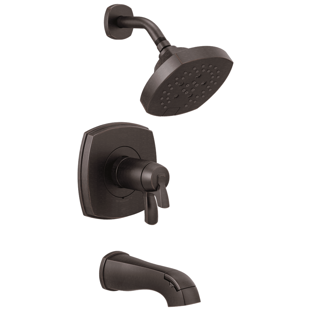 Delta Faucet Stryke 17 Thermostatic Tub and Shower Only - Venetian Bronze by Delta Faucet