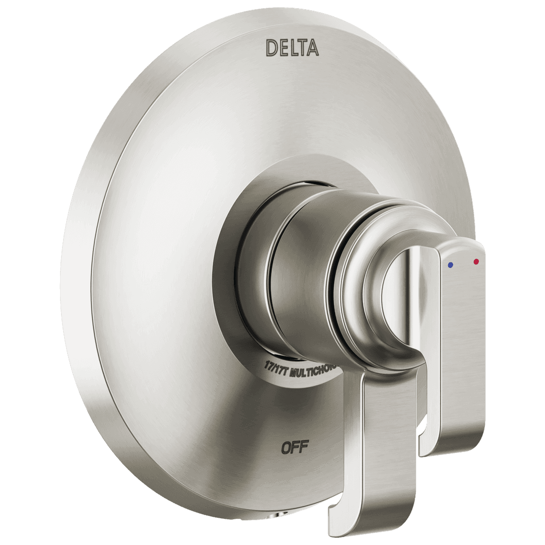 Delta Faucet Tetrae 17 Series Valve Only Trim - Lumicoat Stainless by Delta Faucet