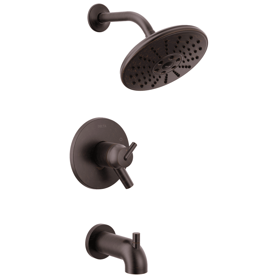 Delta Faucet Trinsic TempAssure 17T Series H2OKineticTub & Shower Trim - Venetian Bronze by Delta Faucet