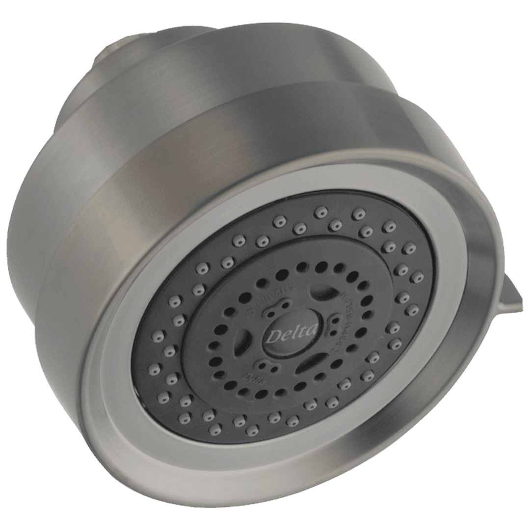Delta Faucet Universal Showering Components Premium 3-Setting Shower Head - Stainless by Delta Faucet