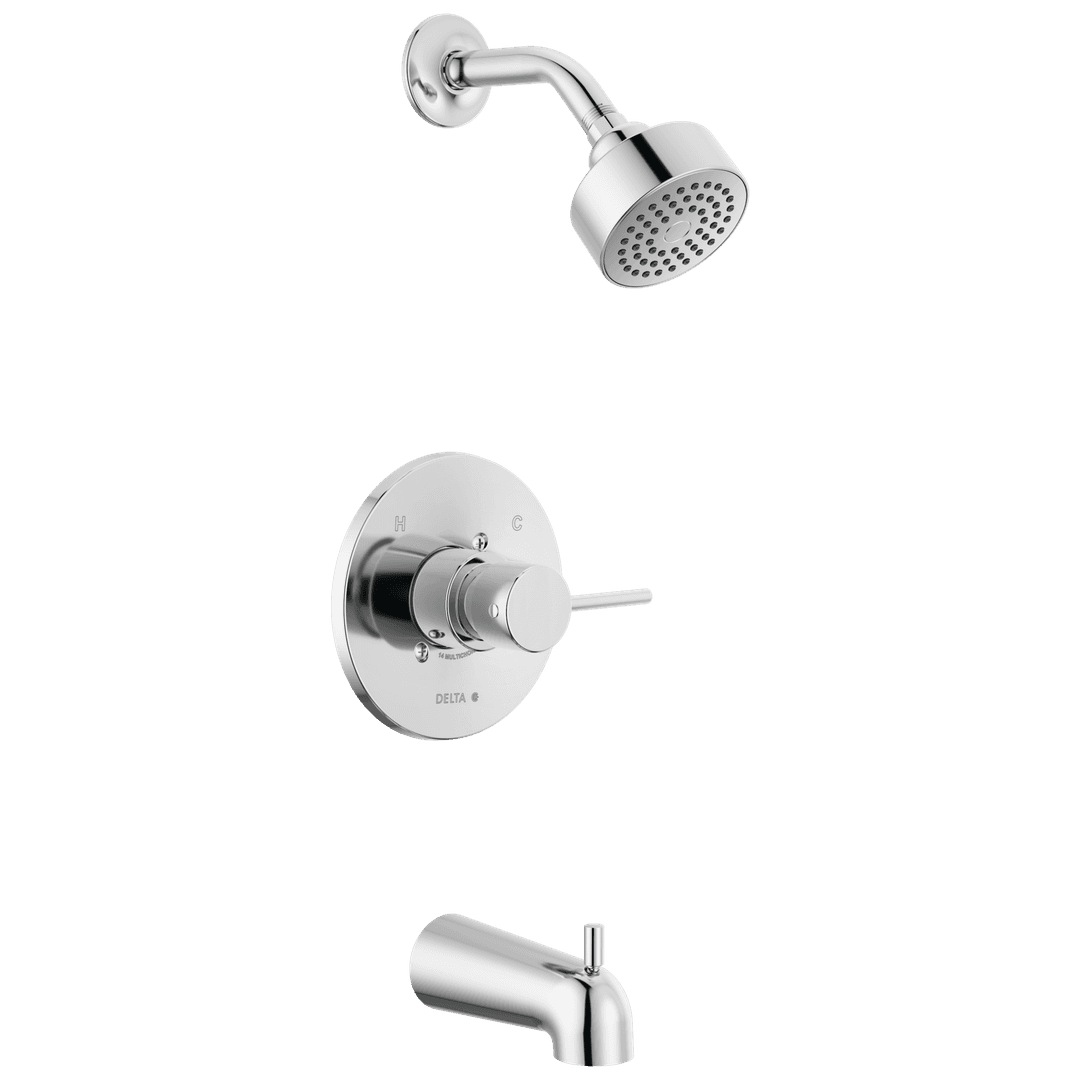 ModernE Monitor 14 Series Tub & Shower Trim - Chrome by Delta Faucet