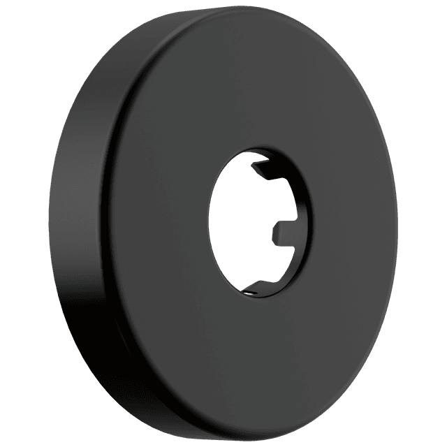 Delta Faucet Modern Shower Arm Escutcheon - Matte Black