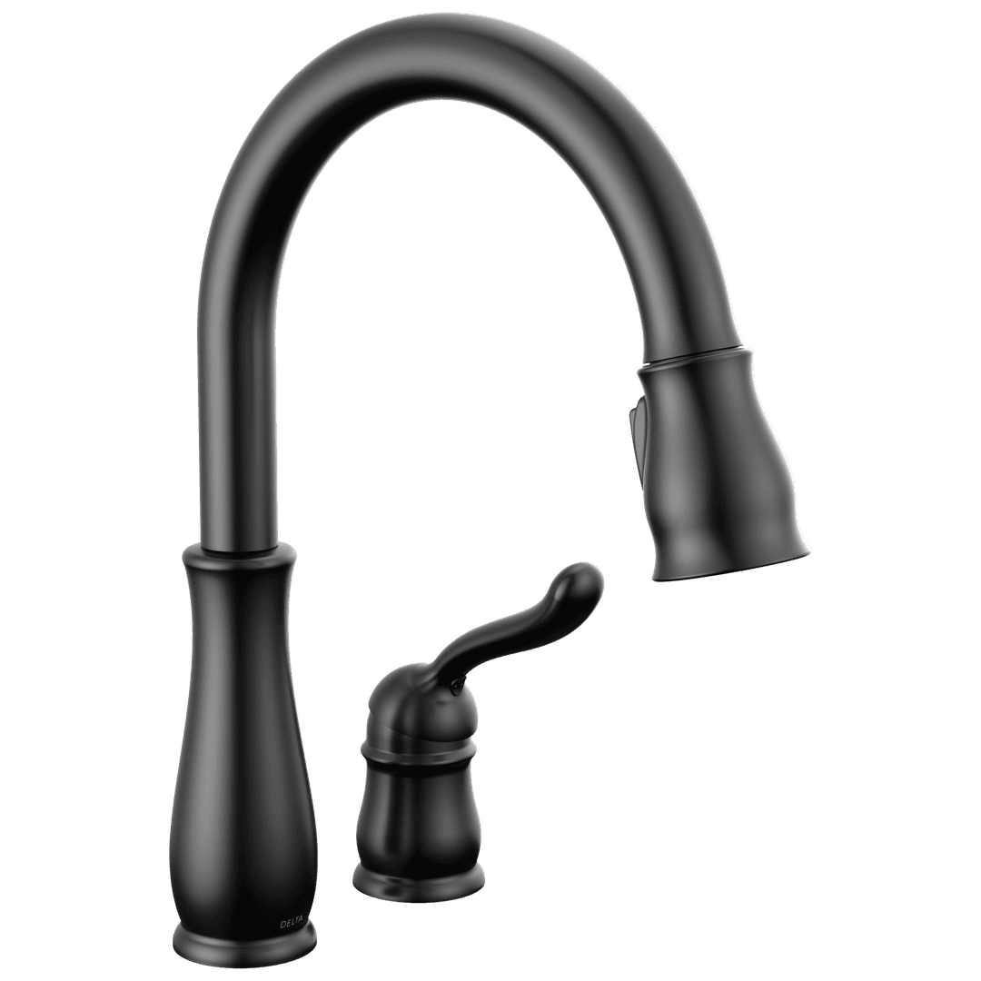 Delta Faucet Leland | Single handle | Pull-down - Matte Black by Delta Faucet