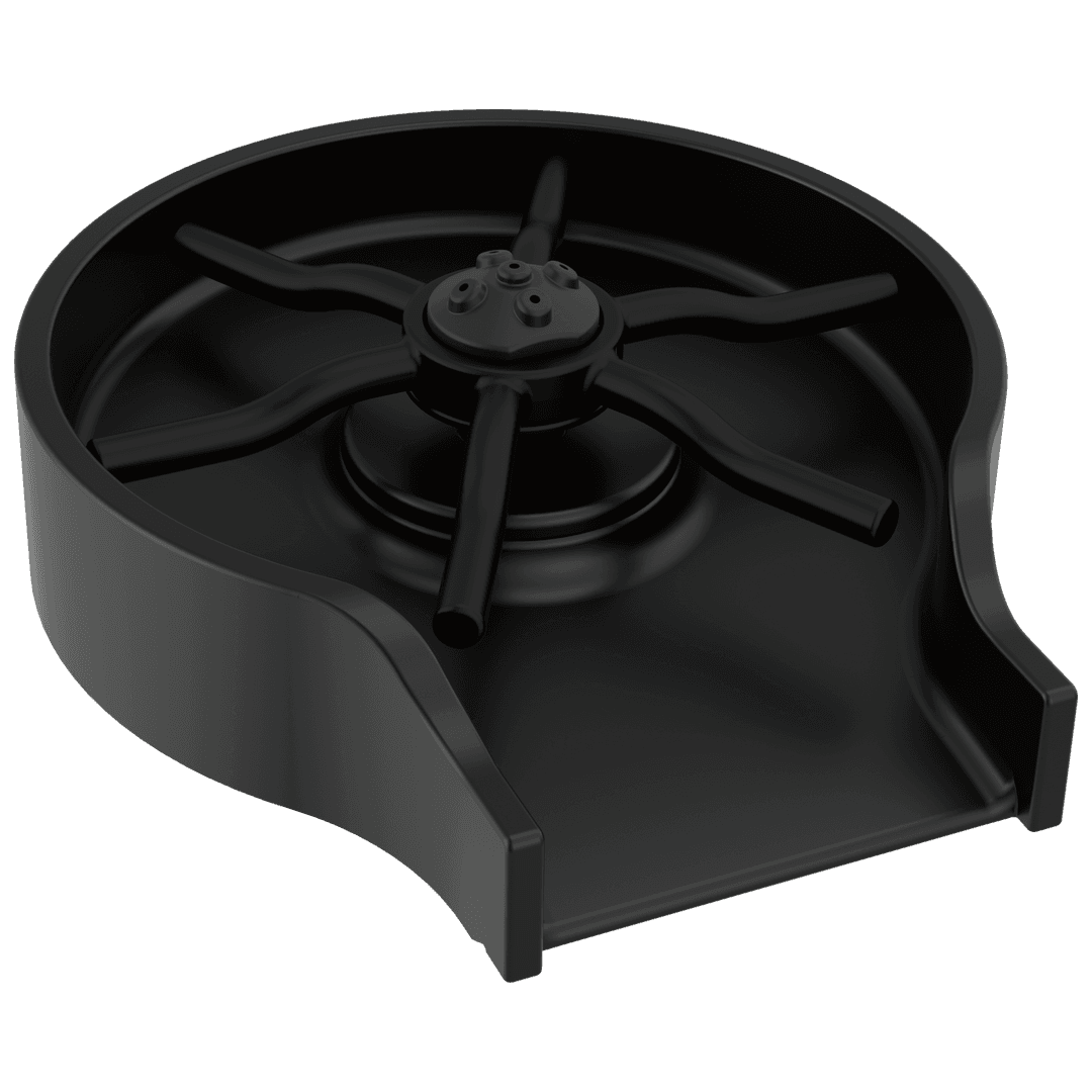 Delta Faucet Other Metal Glass Rinser - Matte Black by Delta Faucet