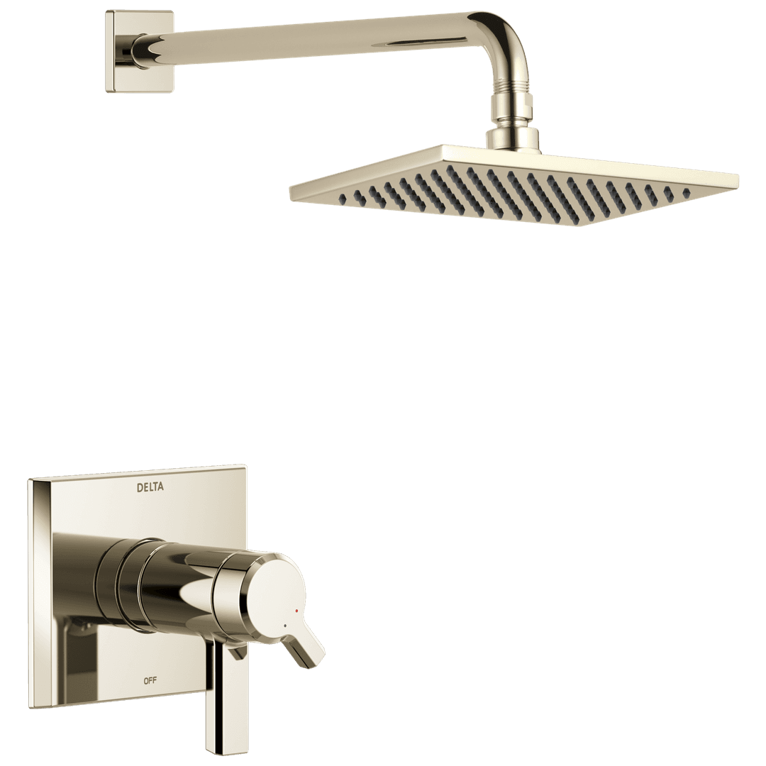 Delta Faucet Pivotale Tempassure 17T Series H2okineticshower Trim - Lumicoat Polished Nickel by Delta Faucet