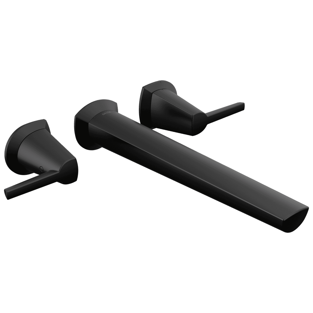 Delta Faucet GaleonE Wall Mount Tub Filler - Matte Black by Delta Faucet