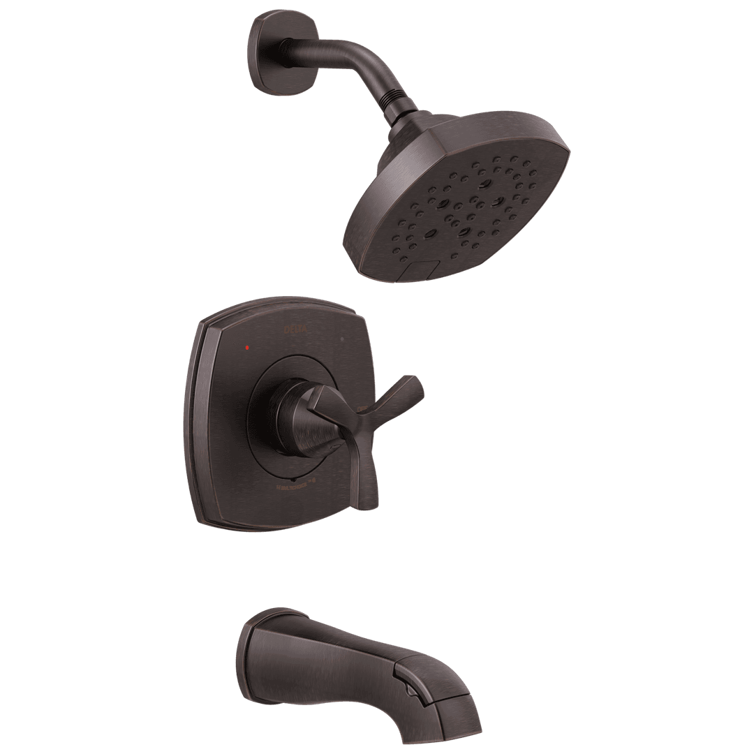 Delta Faucet Stryke 14 Series Tub and Shower - Venetian Bronze by Delta Faucet