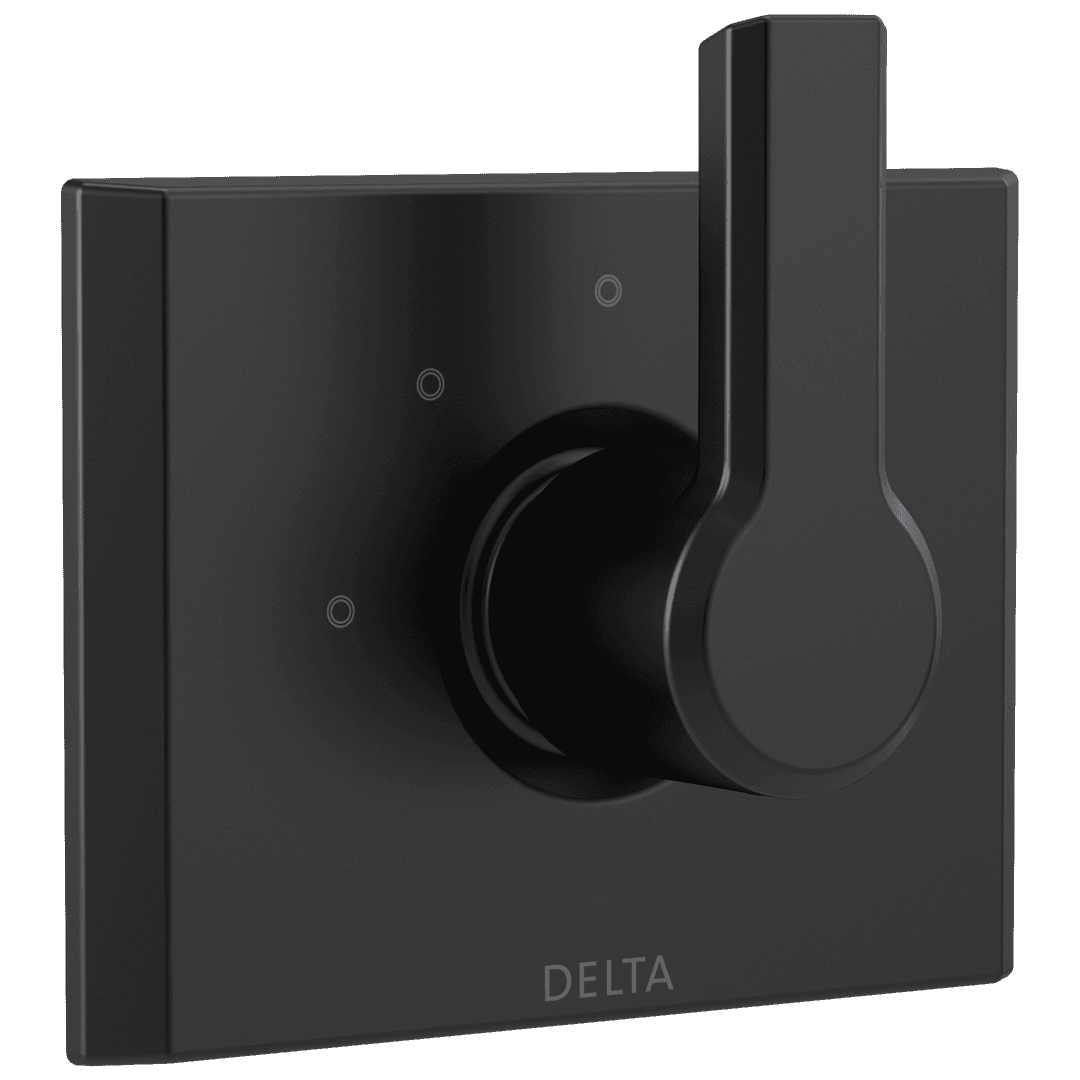 Delta Faucet Pivotale 3-setting 2-port Diverter Trim - - Matte Black by Delta Faucet