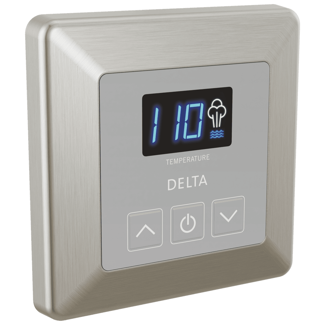 Delta Faucet Universal Showering Components SimpleSteamE Control - Lumicoat Stainless by Delta Faucet
