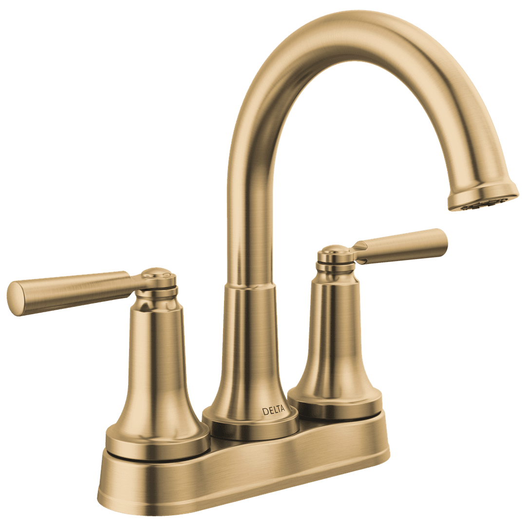 Delta Faucet Saylore Two Handle Tract-pack Centerset Bathroom Faucet - Champagne Bronze by Delta Faucet