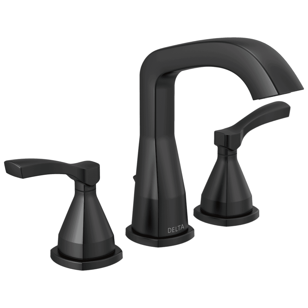 Delta Faucet Stryke Widespread Faucet - - Matte Black by Delta Faucet