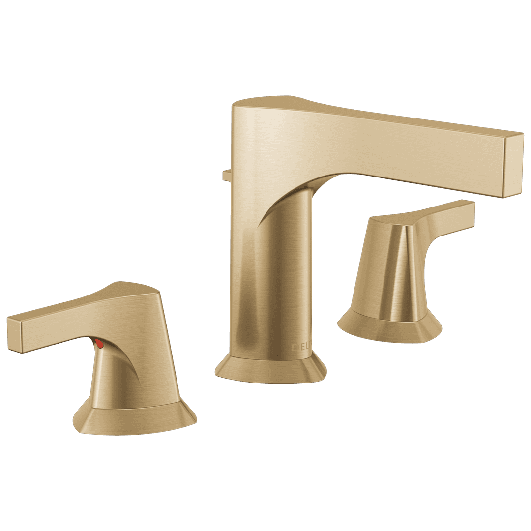 Delta Faucet Zura Two Handle Widespread Bathroom Faucet - Champagne Bronze by Delta Faucet